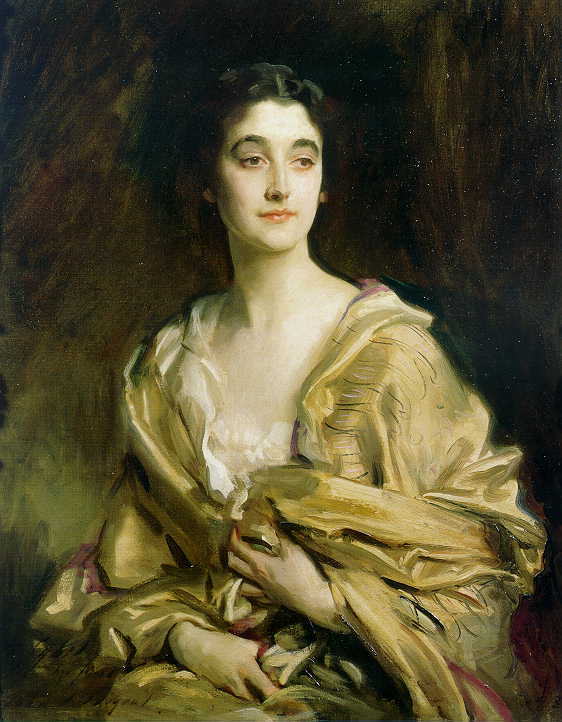 A portrait of the future Marchioness of Cholmondeley.